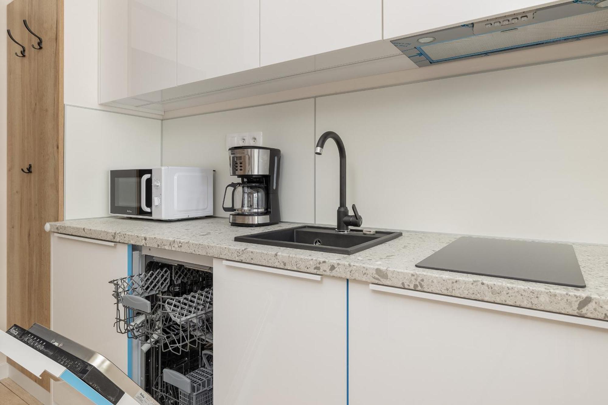 Modern Studio With Terrace And Parking In Swinoujscie By Noclegi Renters Bagian luar foto